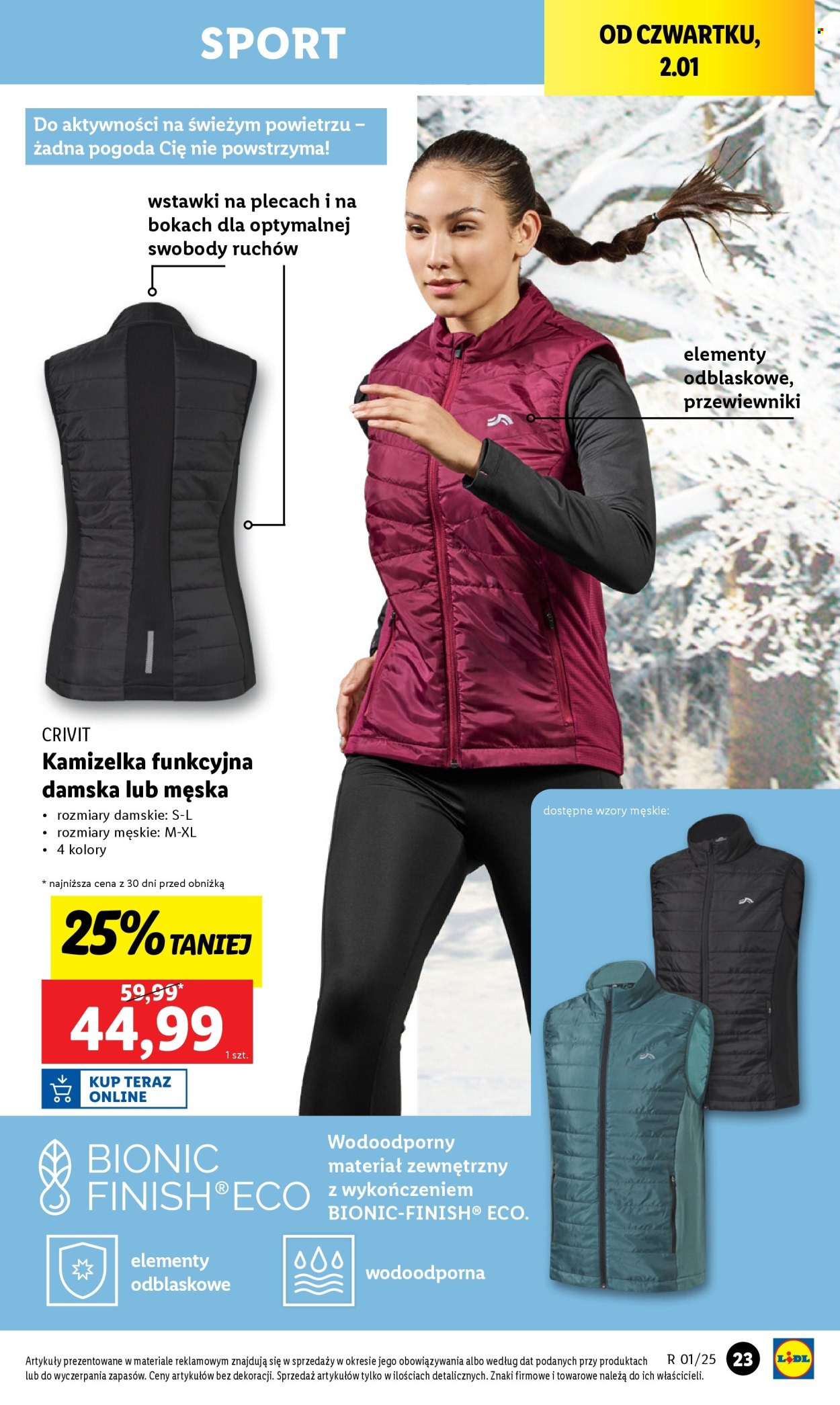 Leták Lidl - 30.12.2024 - 4.1.2025. Strana 23