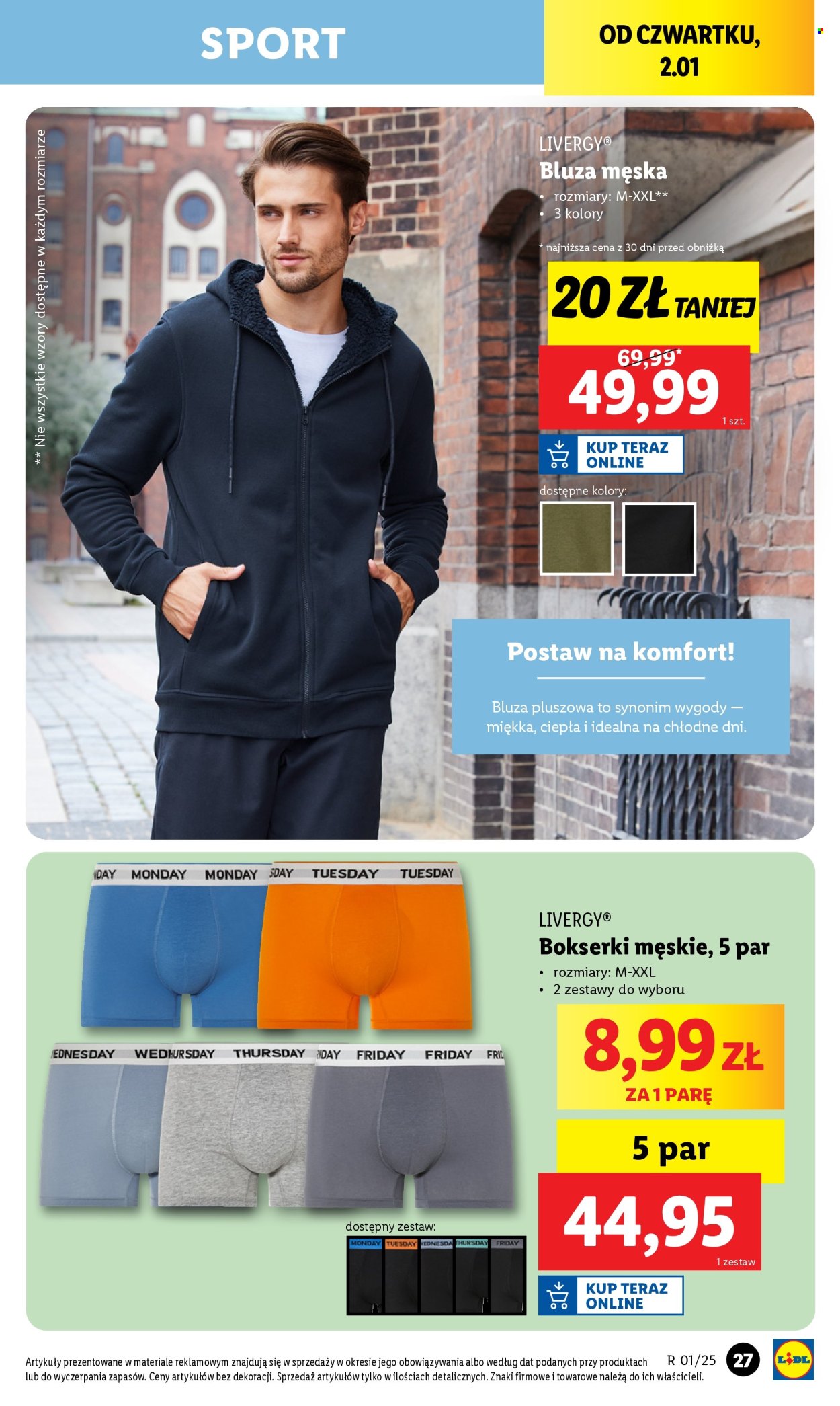 Leták Lidl - 30.12.2024 - 4.1.2025. Strana 27