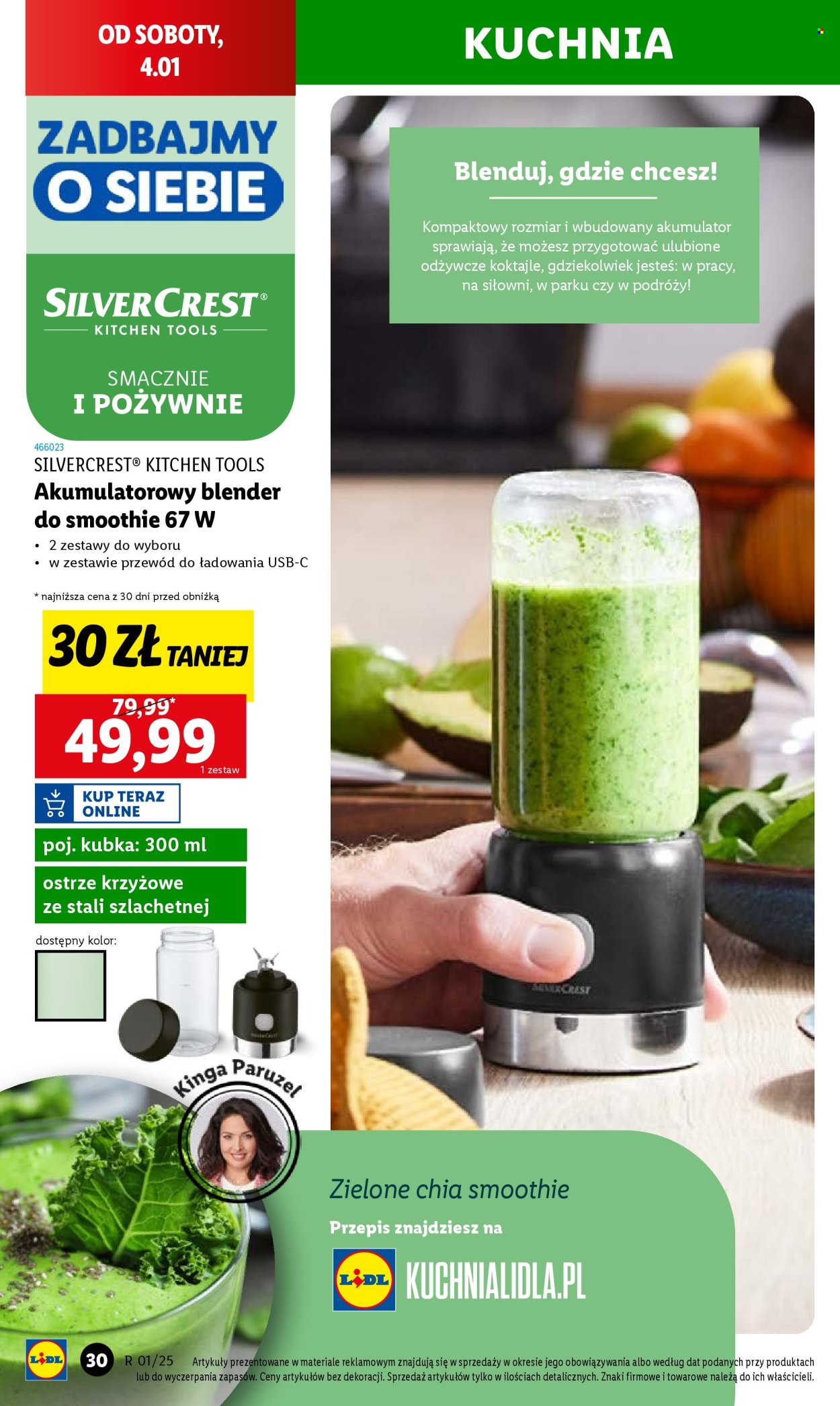 Leták Lidl - 30.12.2024 - 4.1.2025. Strana 34