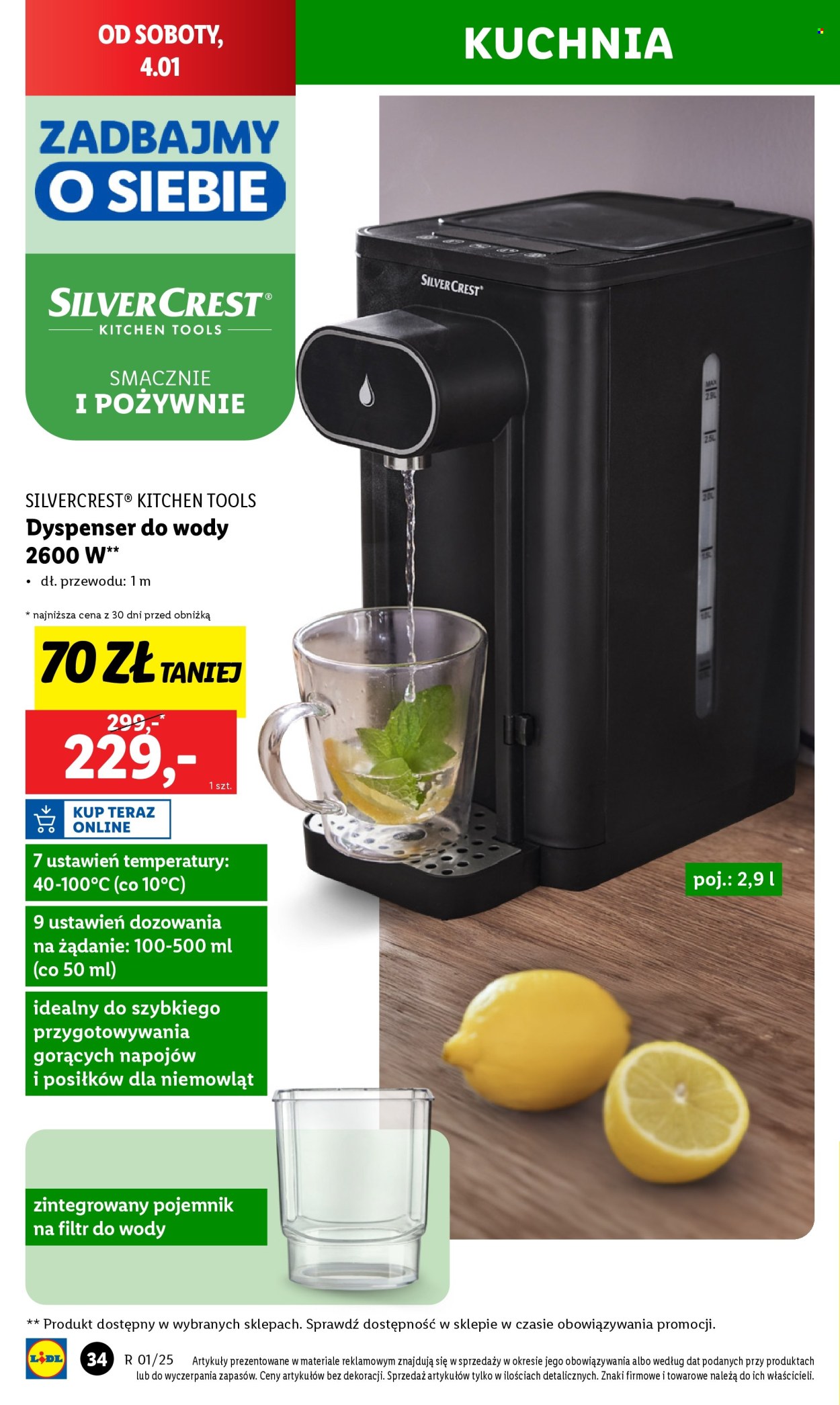 Leták Lidl - 30.12.2024 - 4.1.2025. Strana 38