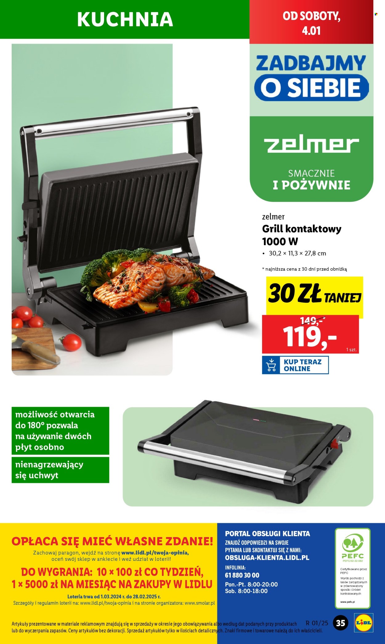 Leták Lidl - 30.12.2024 - 4.1.2025. Strana 39