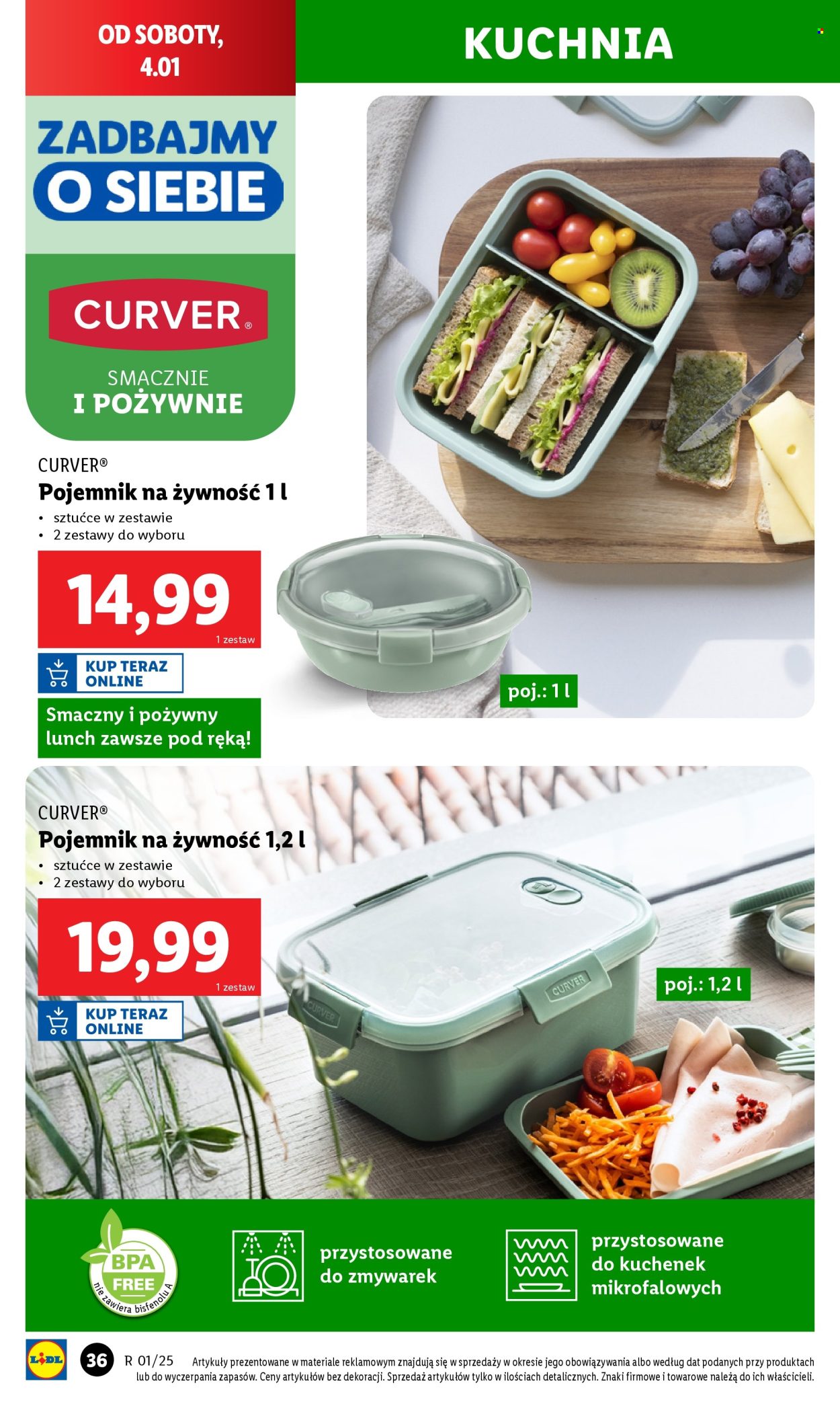 Leták Lidl - 30.12.2024 - 4.1.2025. Strana 40