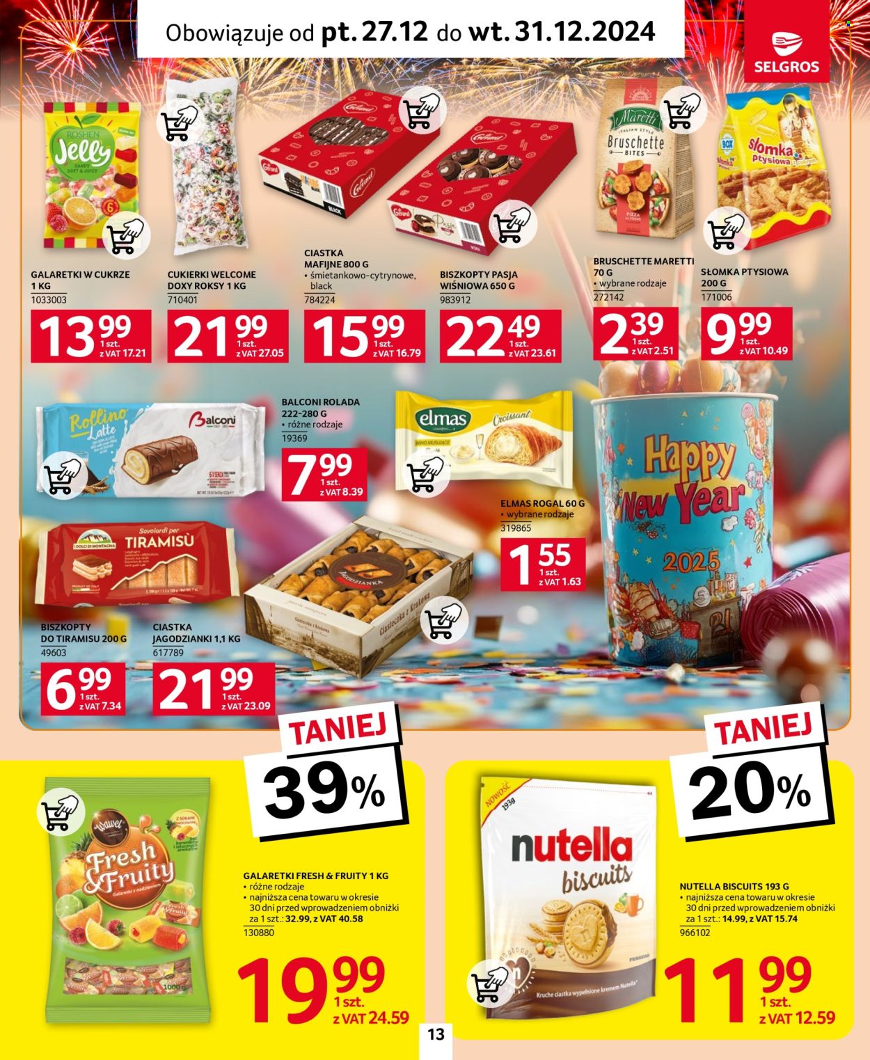 Gazetka Selgros - 27.12.2024 - 31.12.2024. Strona 13