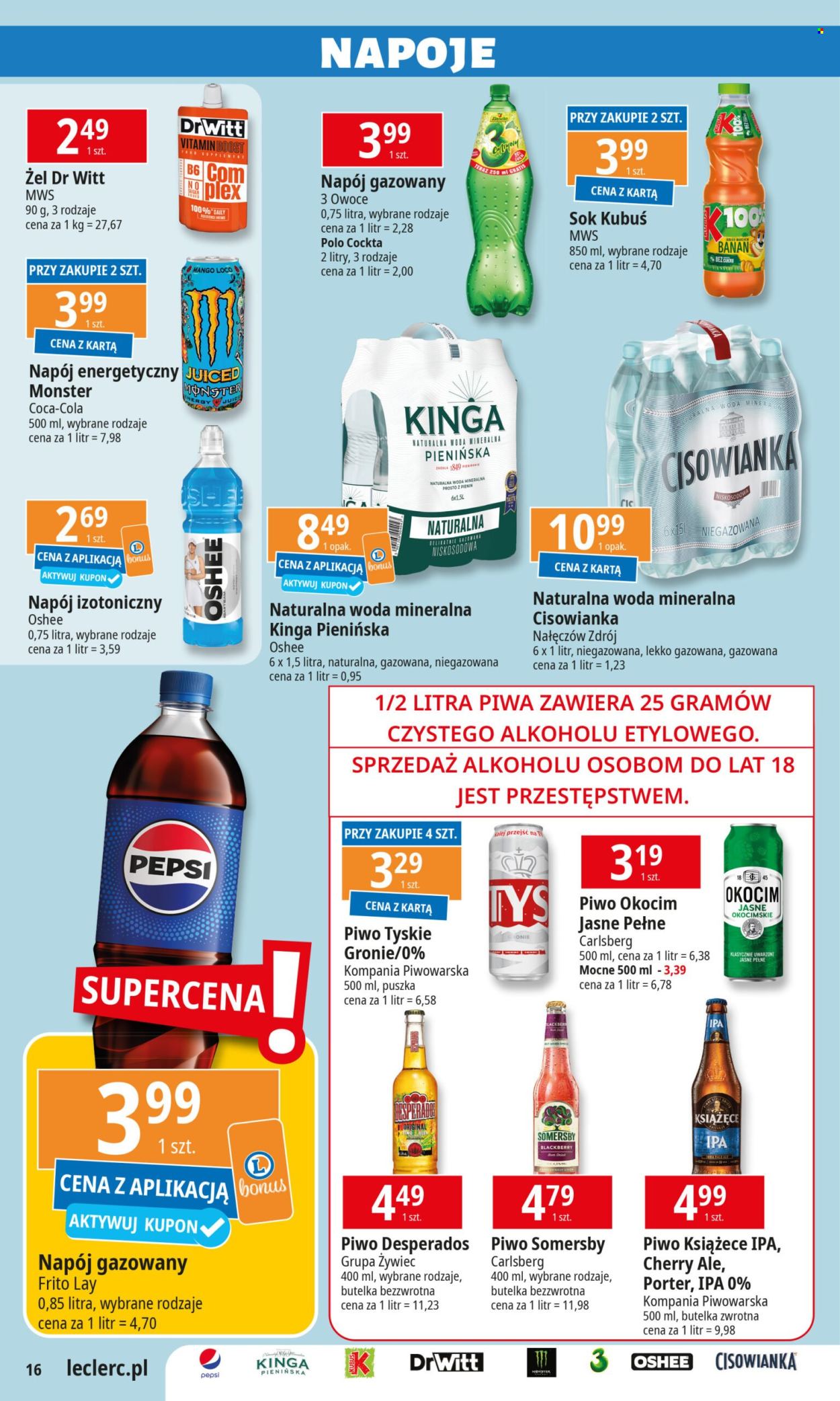 Gazetka E.Leclerc - 27.12.2024 - 11.01.2025. Strona 16