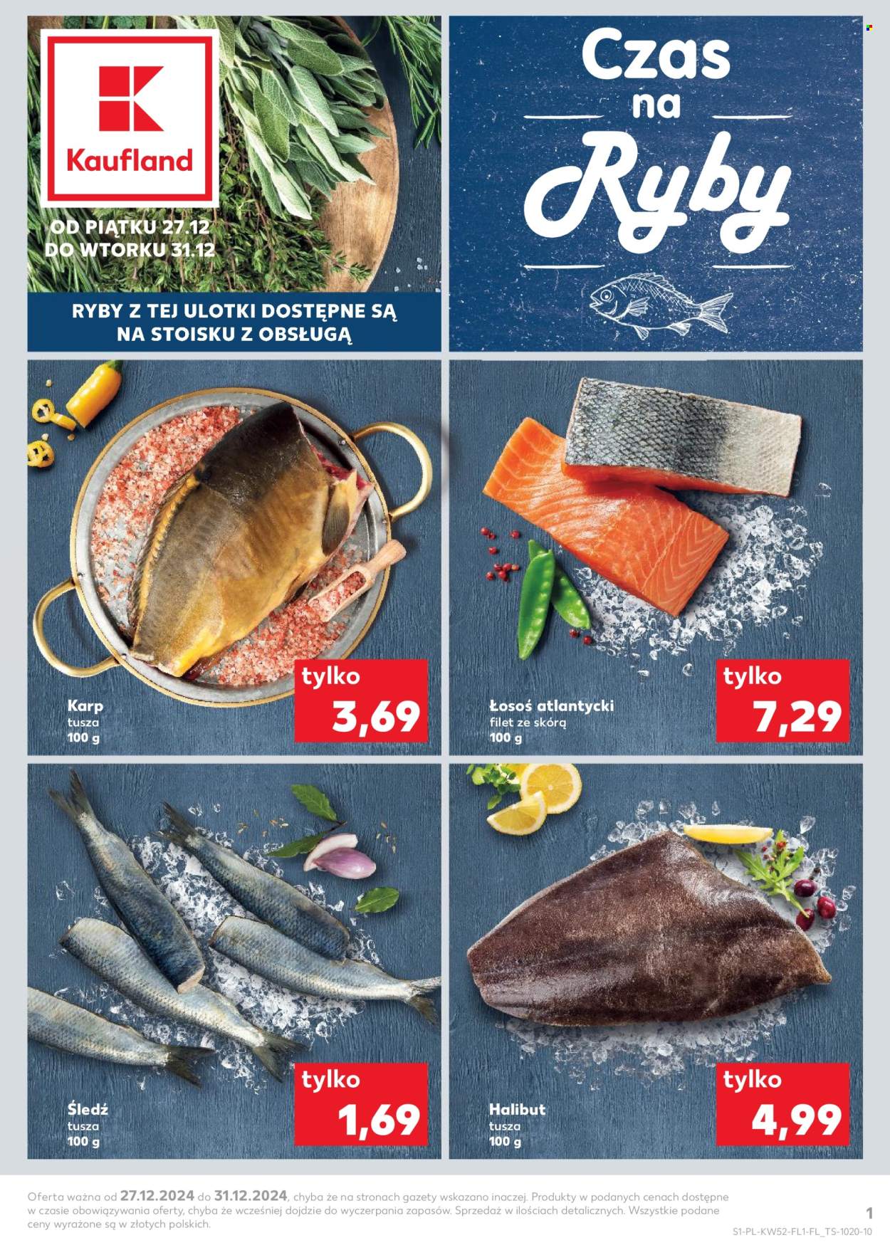 Leták Kaufland - 27.12.2024 - 31.12.2024. Strana 1