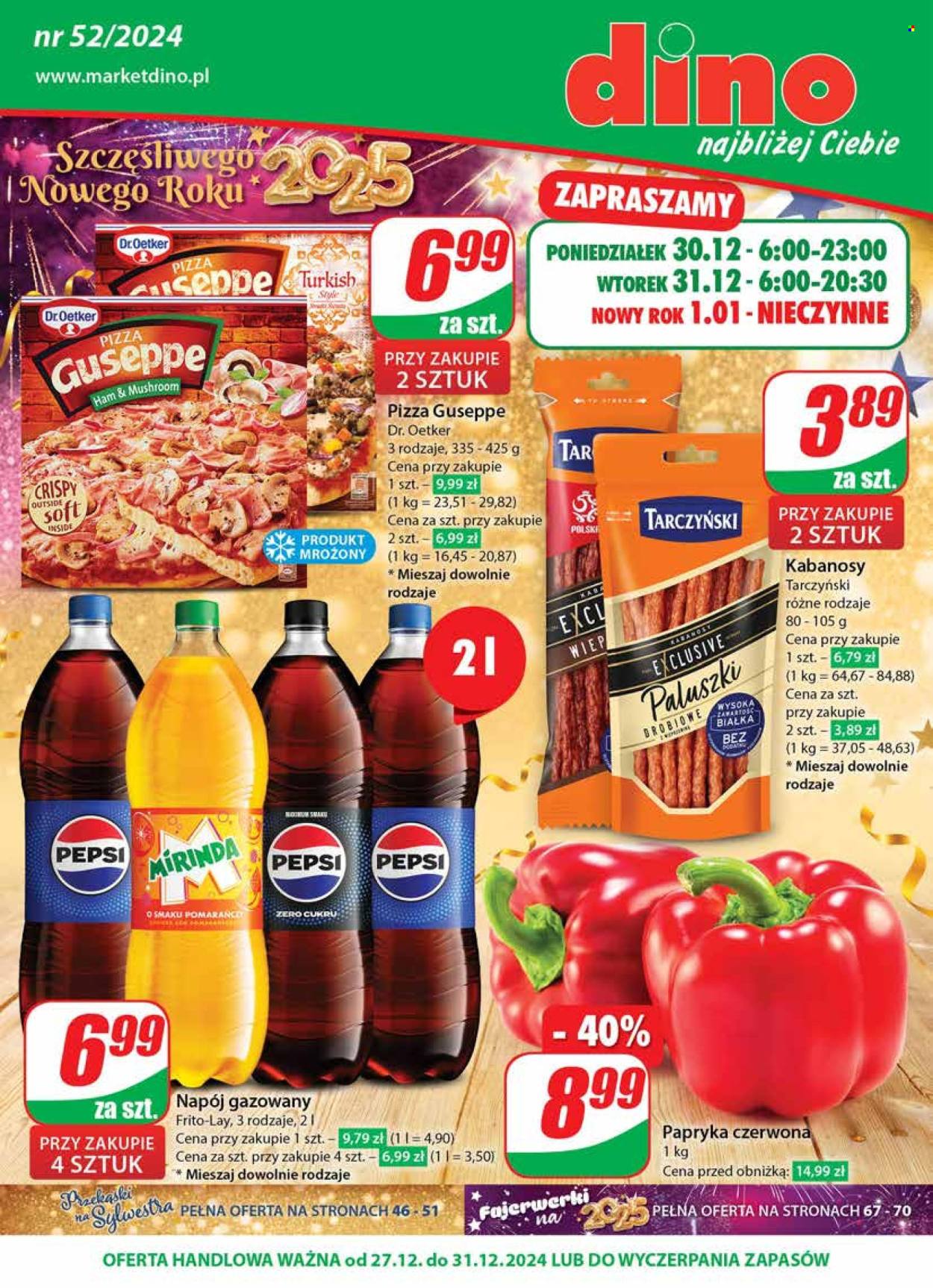 Gazetka Dino - 27.12.2024 - 31.12.2024. Strona 1
