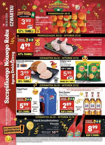 Gazetka Delikatesy Centrum - 26.12.2024 - 31.12.2024.
