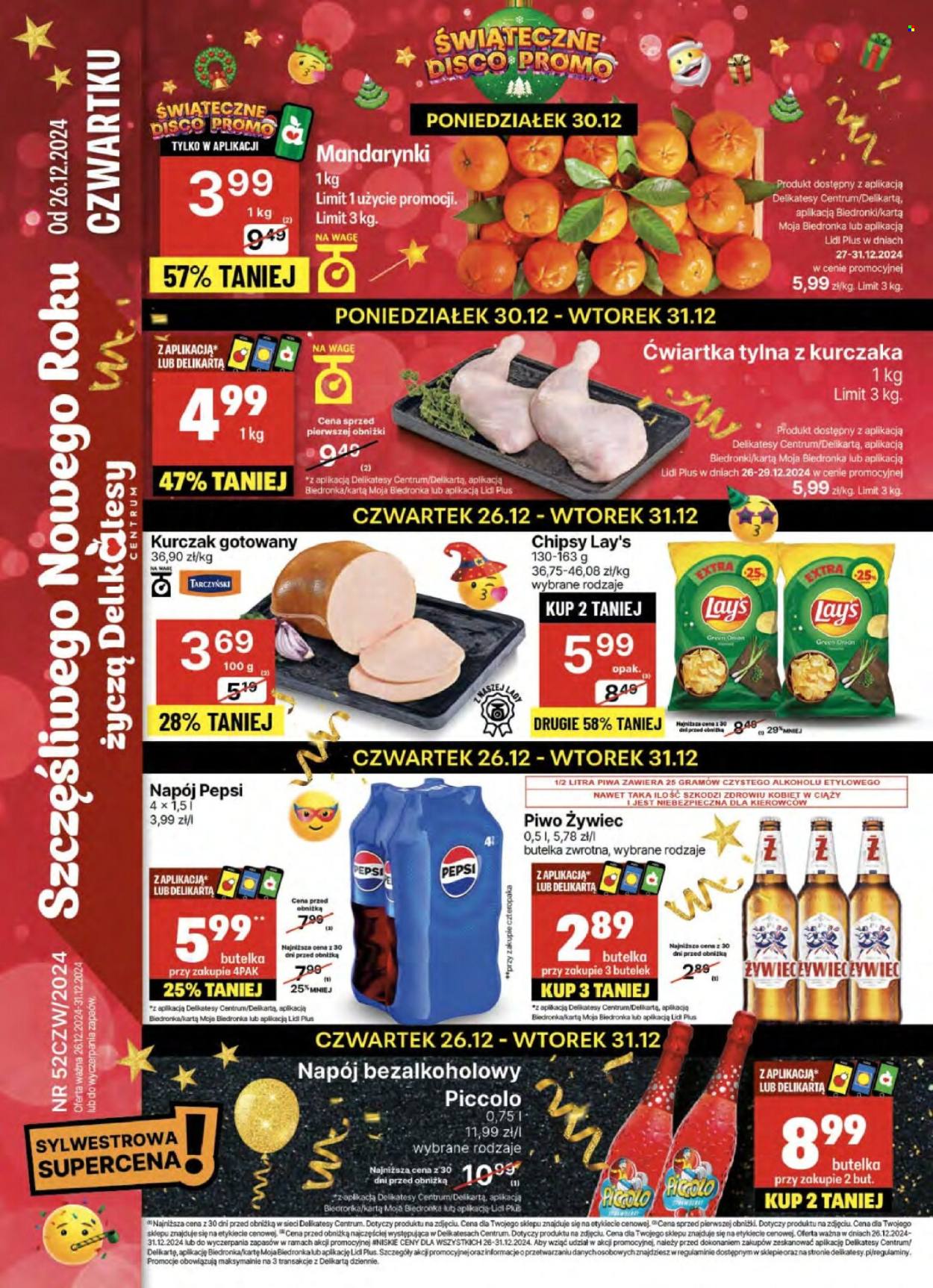 Leták Delikatesy Centrum - 26.12.2024 - 31.12.2024. Strana 1