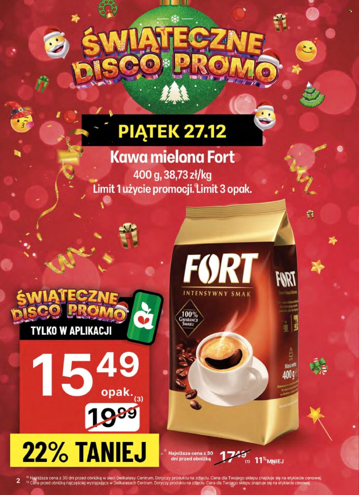 Gazetka Delikatesy Centrum - 26.12.2024 - 31.12.2024. Strona 2