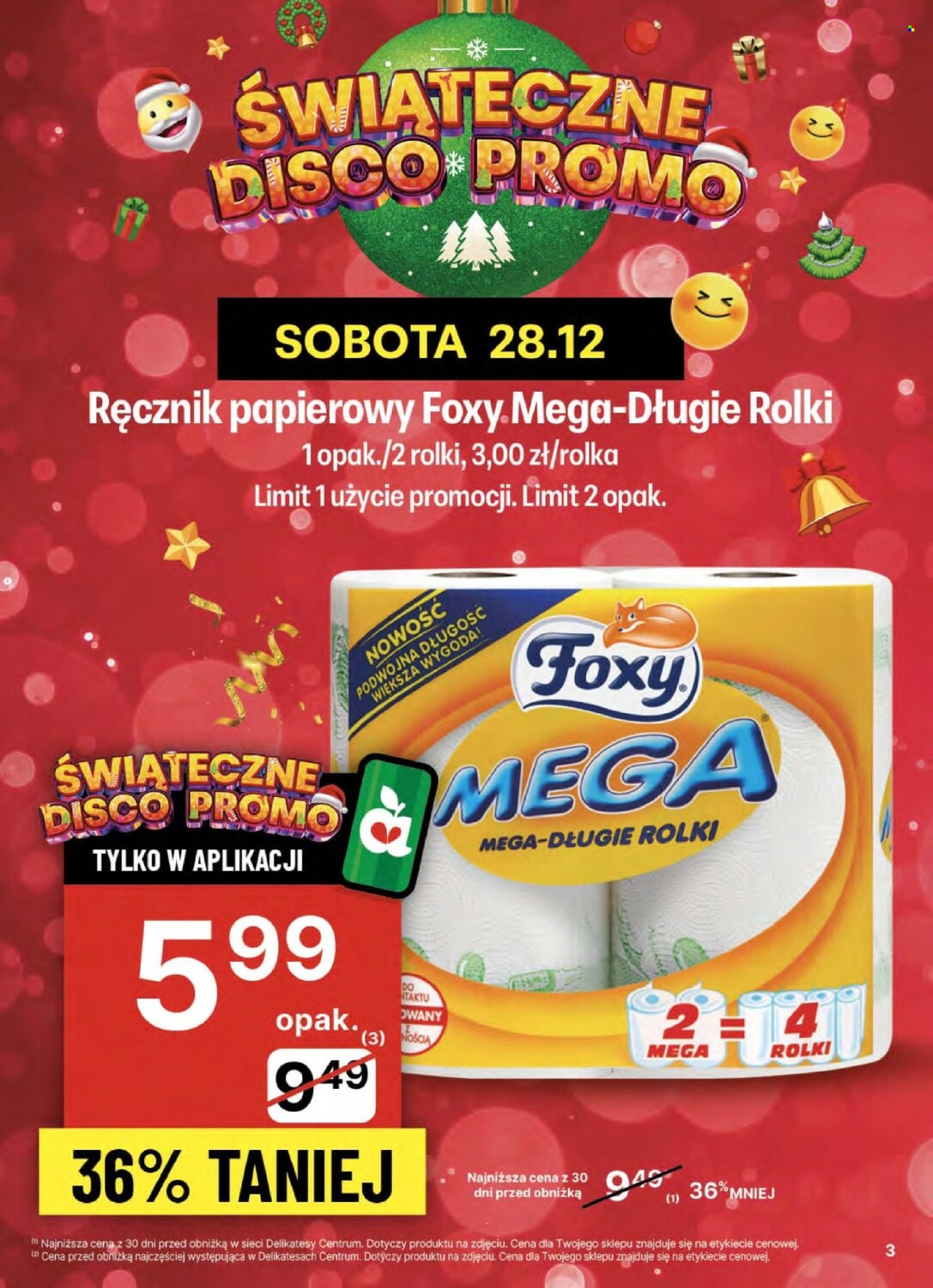 Leták Delikatesy Centrum - 26.12.2024 - 31.12.2024. Strana 3