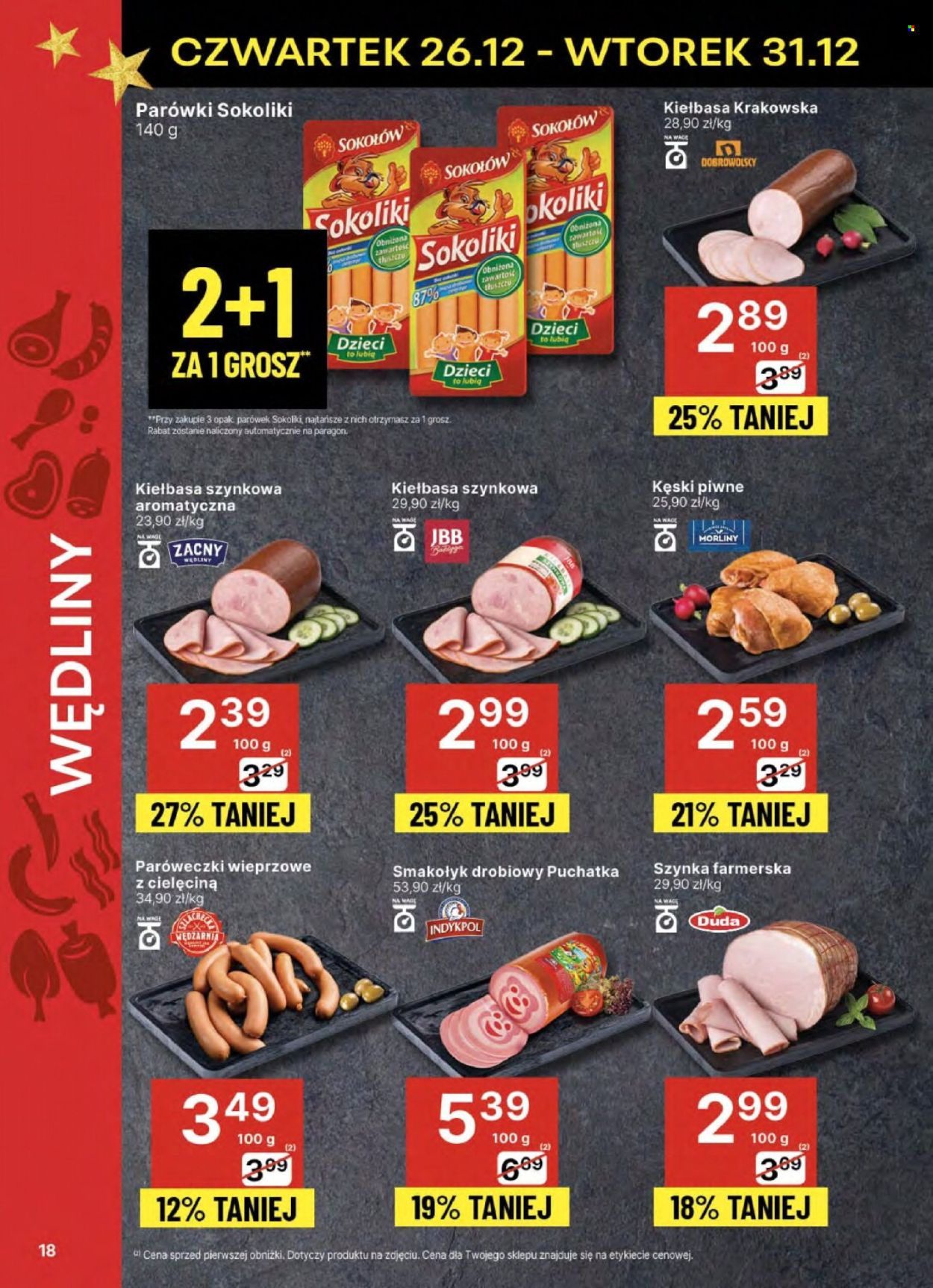 Leták Delikatesy Centrum - 26.12.2024 - 31.12.2024. Strana 18