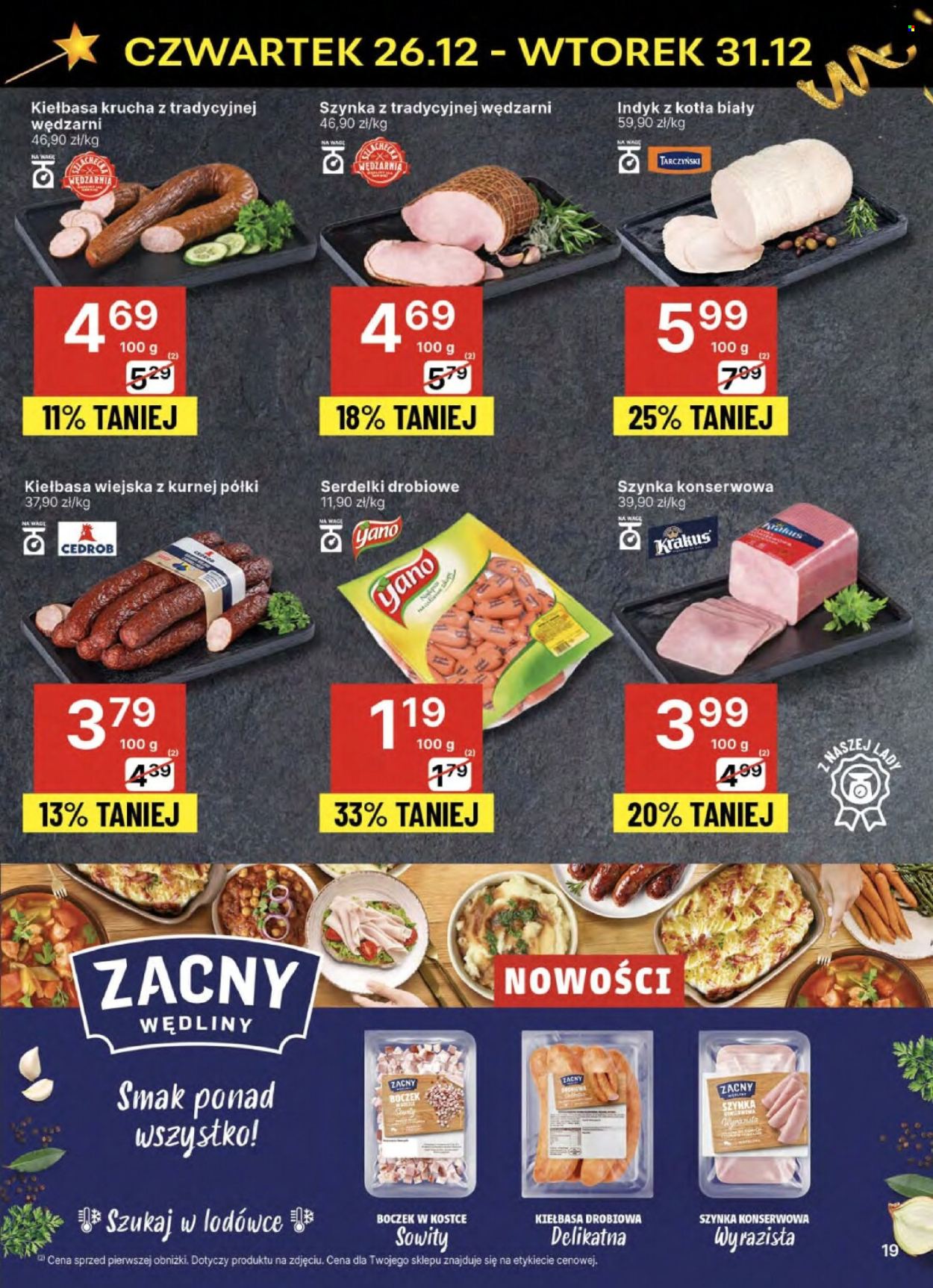 Leták Delikatesy Centrum - 26.12.2024 - 31.12.2024. Strana 19