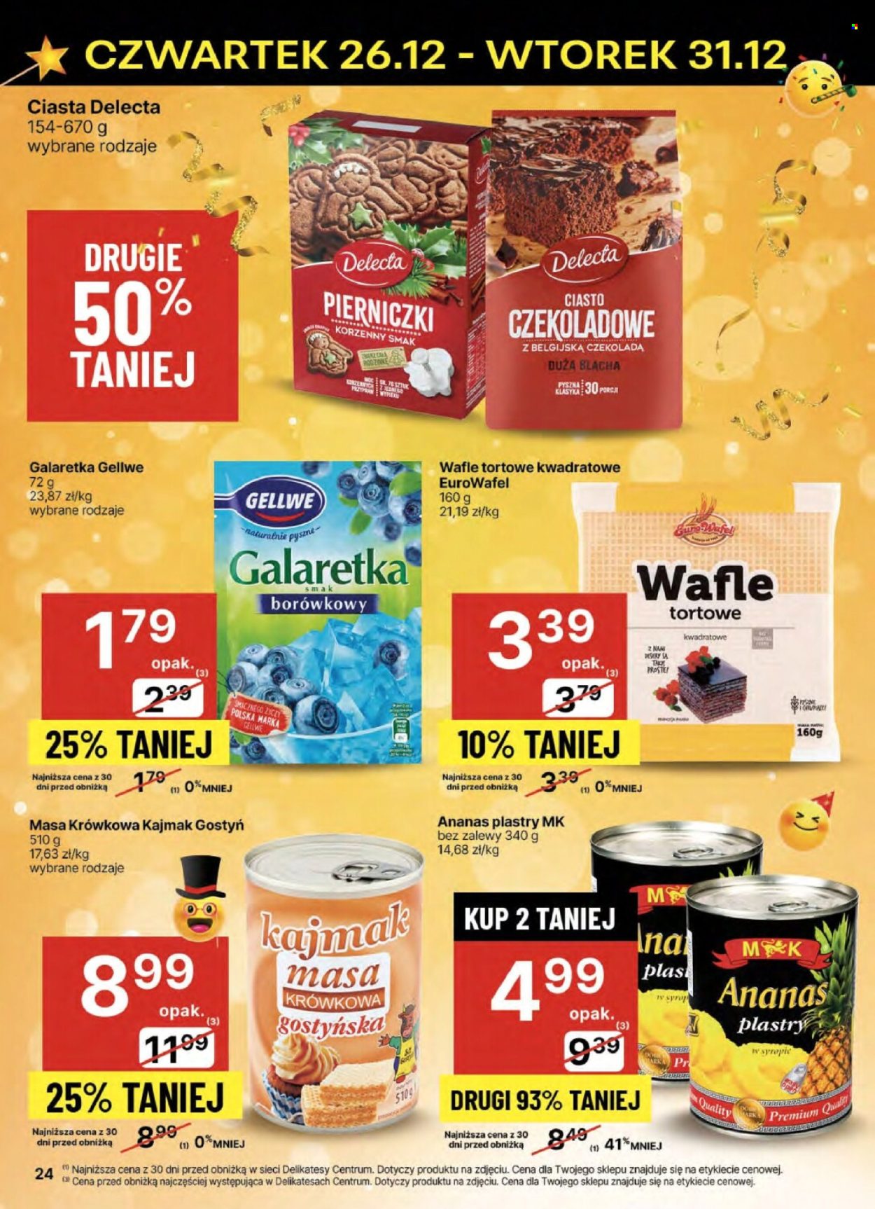 Leták Delikatesy Centrum - 26.12.2024 - 31.12.2024. Strana 24