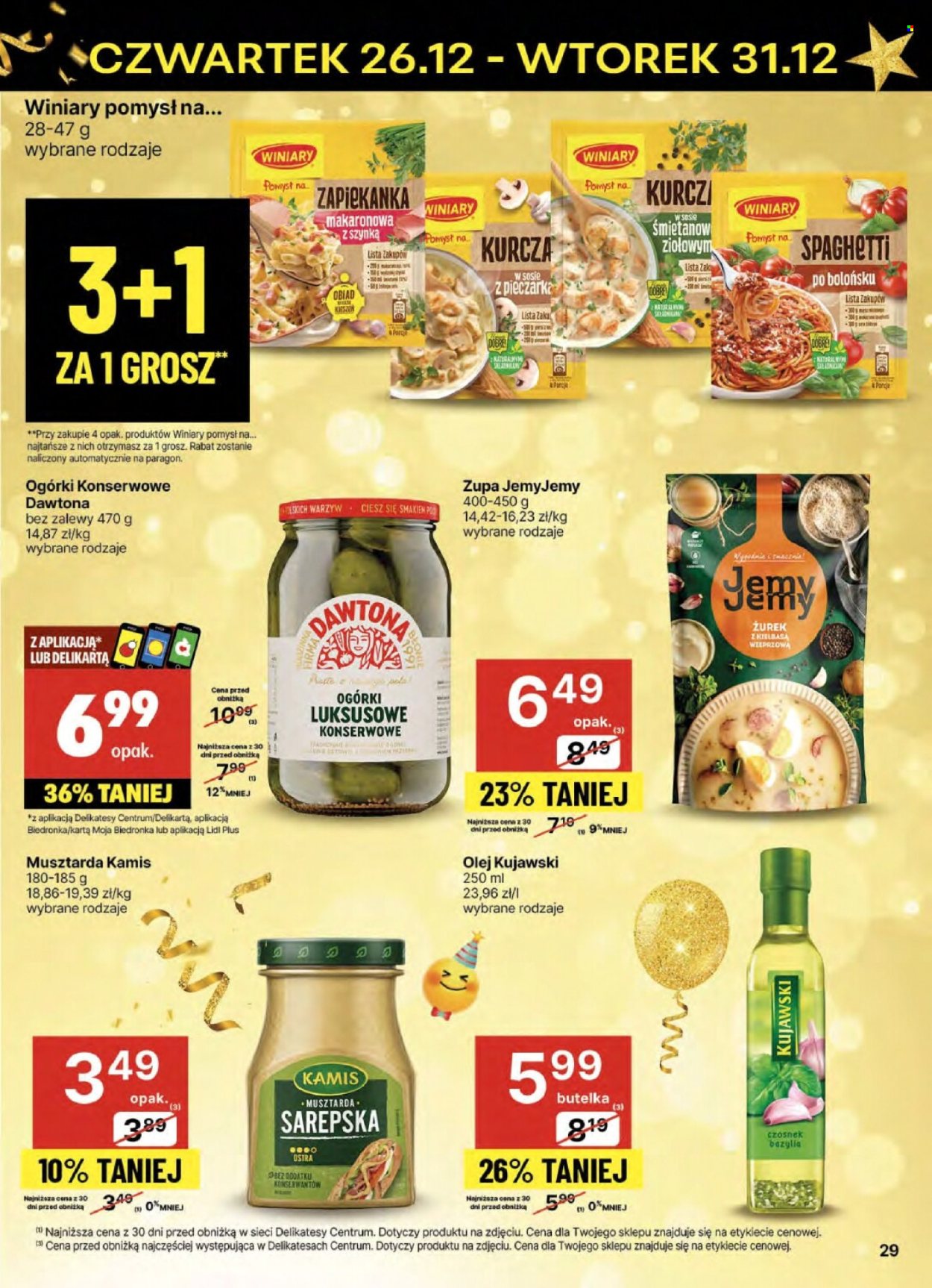 Leták Delikatesy Centrum - 26.12.2024 - 31.12.2024. Strana 29