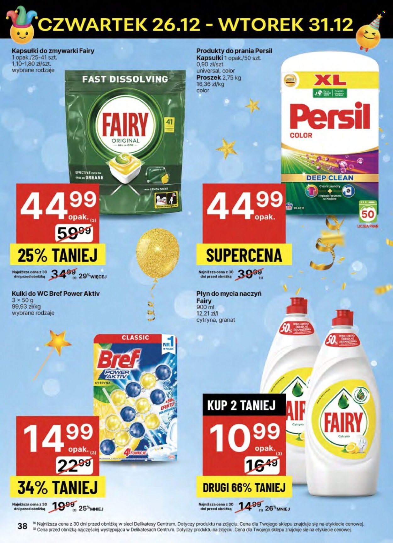 Leták Delikatesy Centrum - 26.12.2024 - 31.12.2024. Strana 38