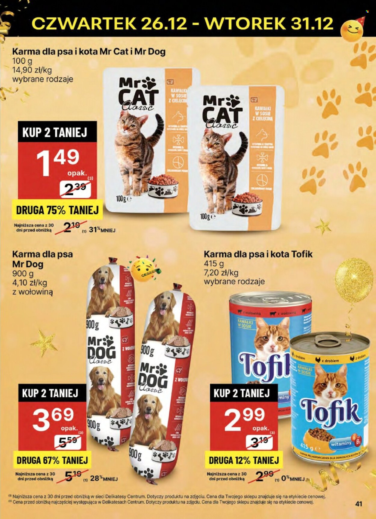 Leták Delikatesy Centrum - 26.12.2024 - 31.12.2024. Strana 41
