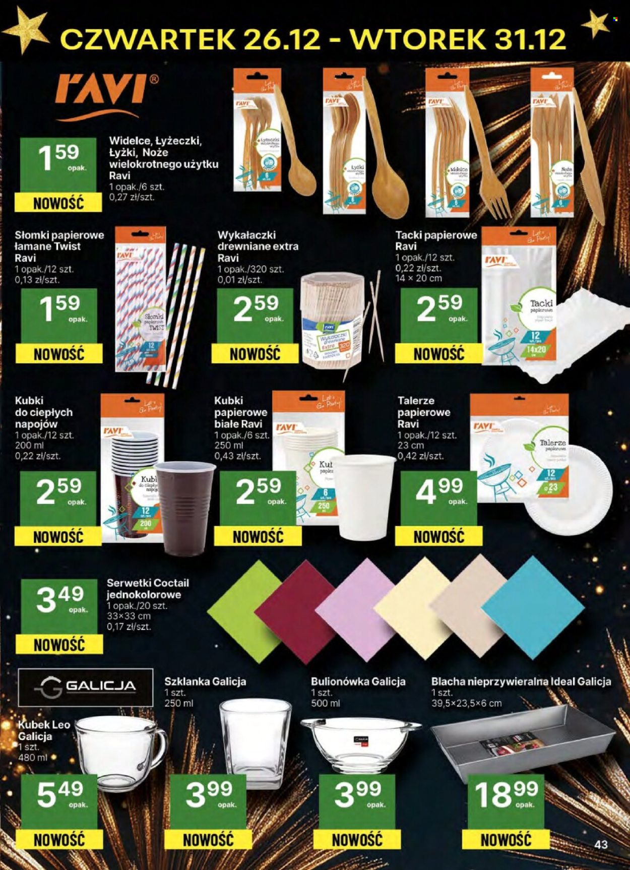 Leták Delikatesy Centrum - 26.12.2024 - 31.12.2024. Strana 43