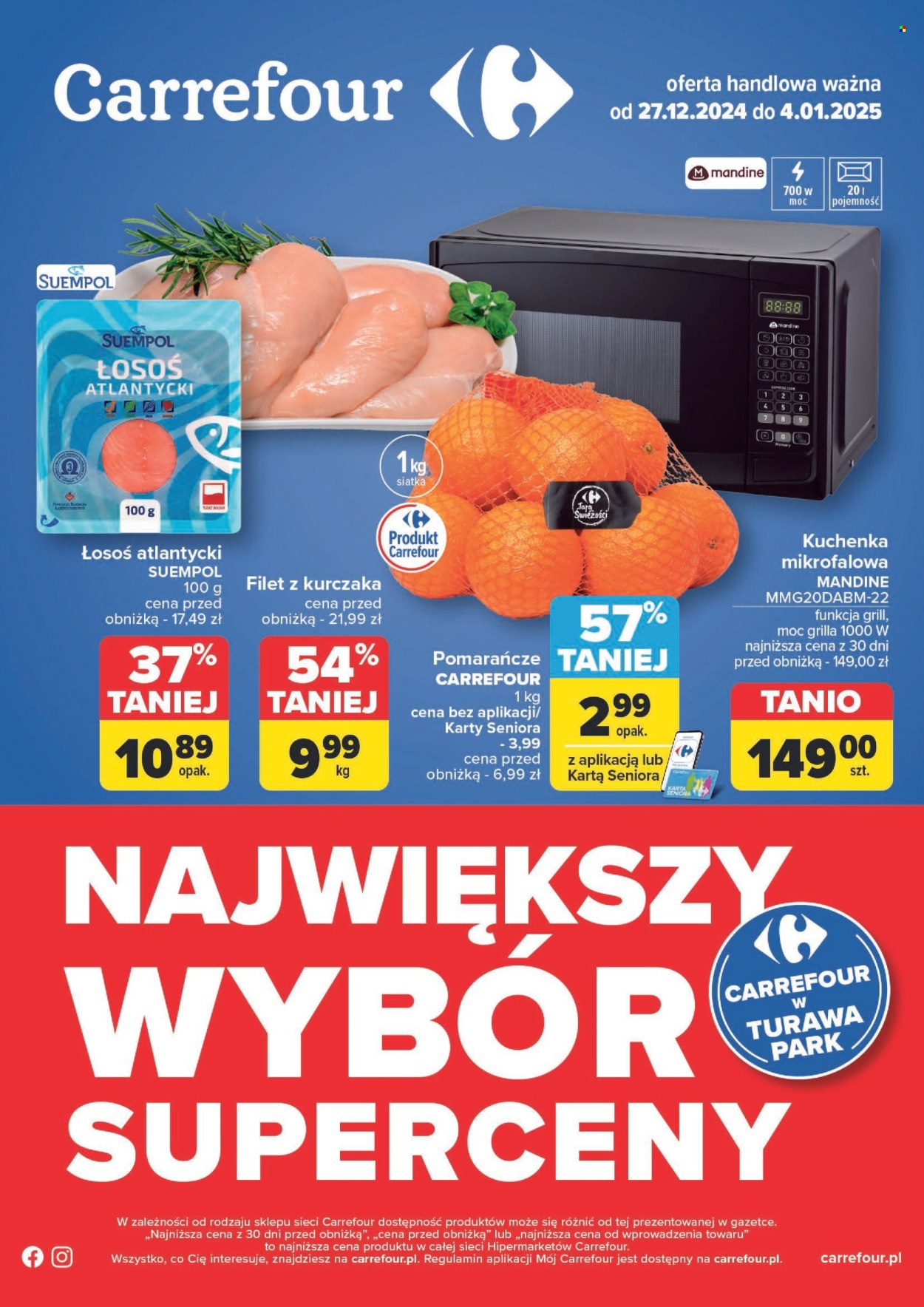 Gazetka Carrefour - 27.12.2024 - 4.01.2025. Strona 1