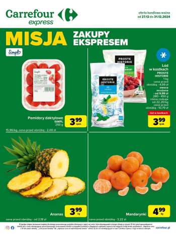 Gazetka Carrefour Express - 27.12.2024 - 31.12.2024.