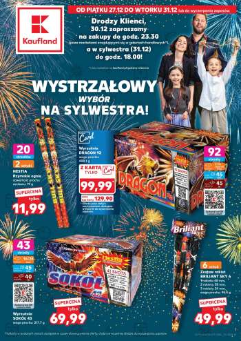 Gazetka Kaufland - 27.12.2024 - 31.12.2024.