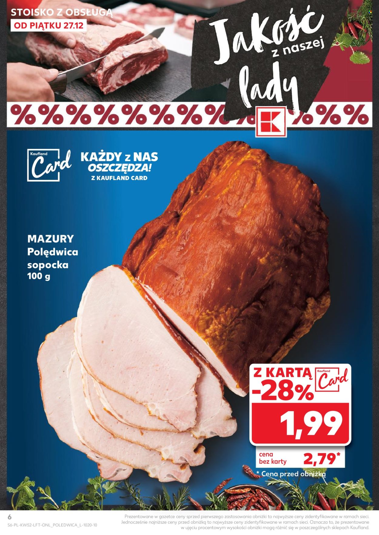 Leták Kaufland - 27.12.2024 - 31.12.2024. Strana 6
