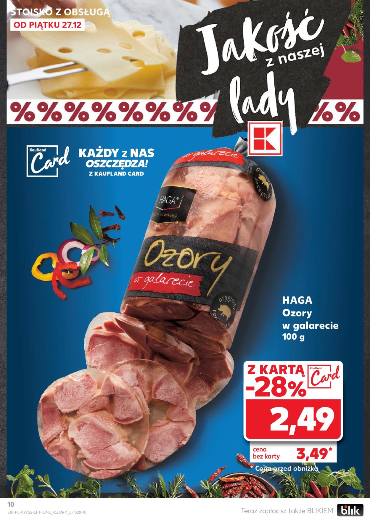 Leták Kaufland - 27.12.2024 - 31.12.2024. Strana 10