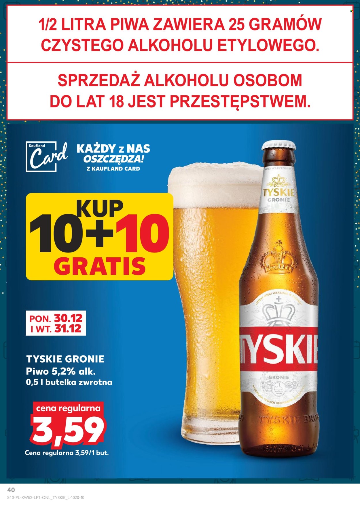 Gazetka Kaufland - 27.12.2024 - 31.12.2024. Strona 40
