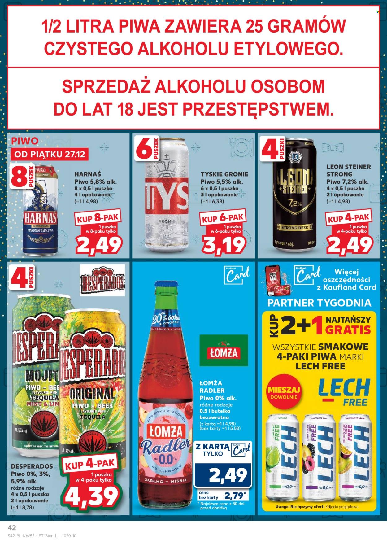 Leták Kaufland - 27.12.2024 - 31.12.2024. Strana 42