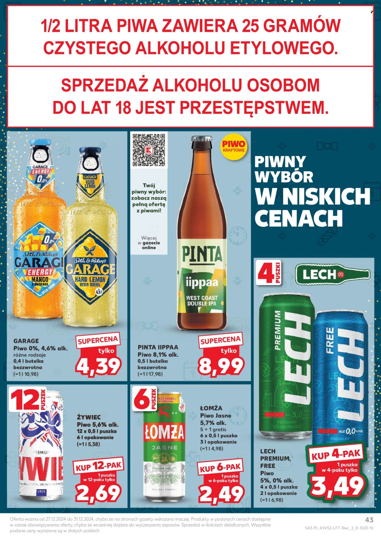 Gazetka Kaufland - 27.12.2024 - 31.12.2024. Strona 43