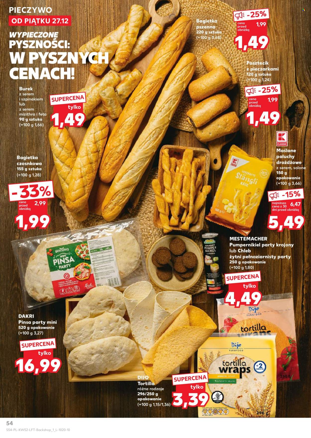 Leták Kaufland - 27.12.2024 - 31.12.2024. Strana 54