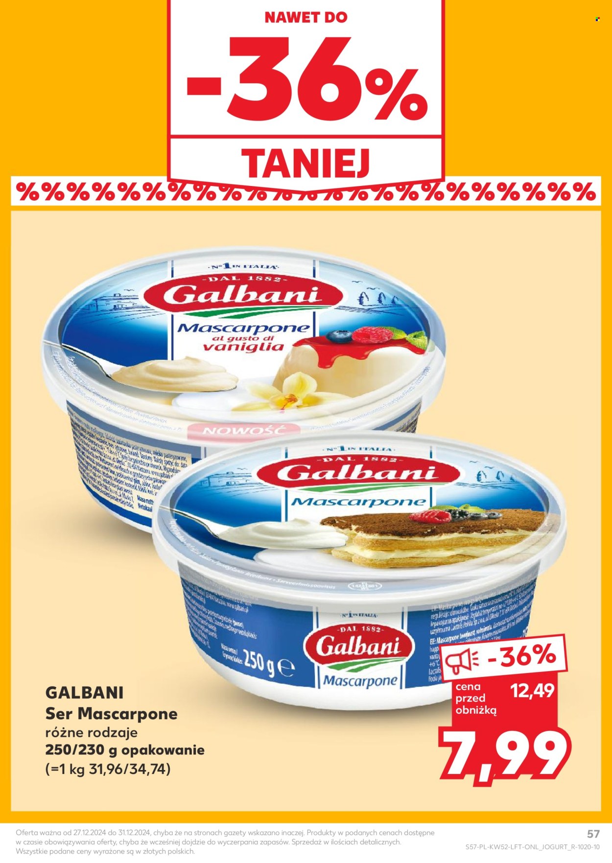 Leták Kaufland - 27.12.2024 - 31.12.2024. Strana 57