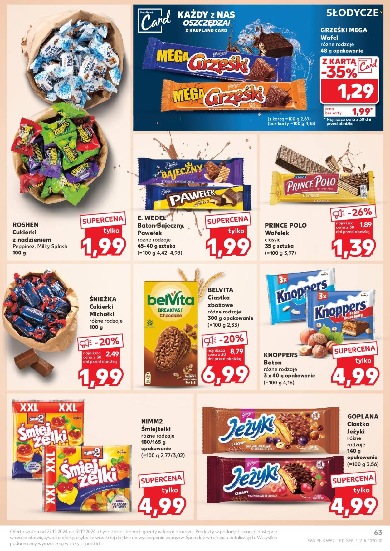 Leták Kaufland - 27.12.2024 - 31.12.2024. Strana 63