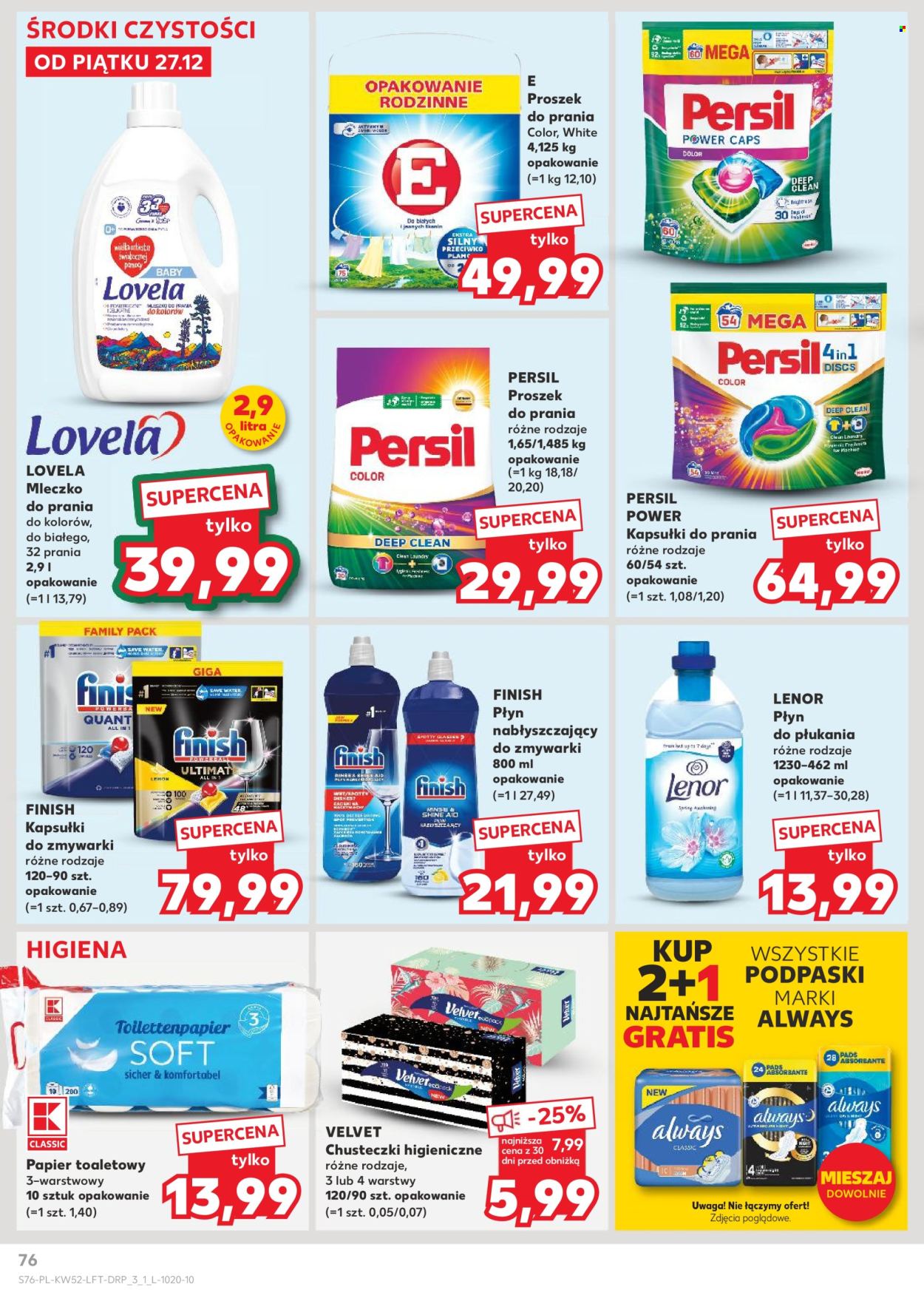 Leták Kaufland - 27.12.2024 - 31.12.2024. Strana 76