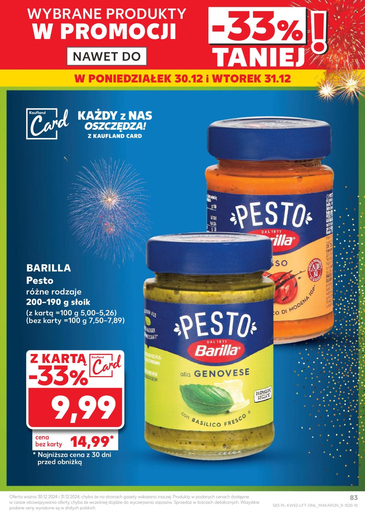 Leták Kaufland - 27.12.2024 - 31.12.2024. Strana 83