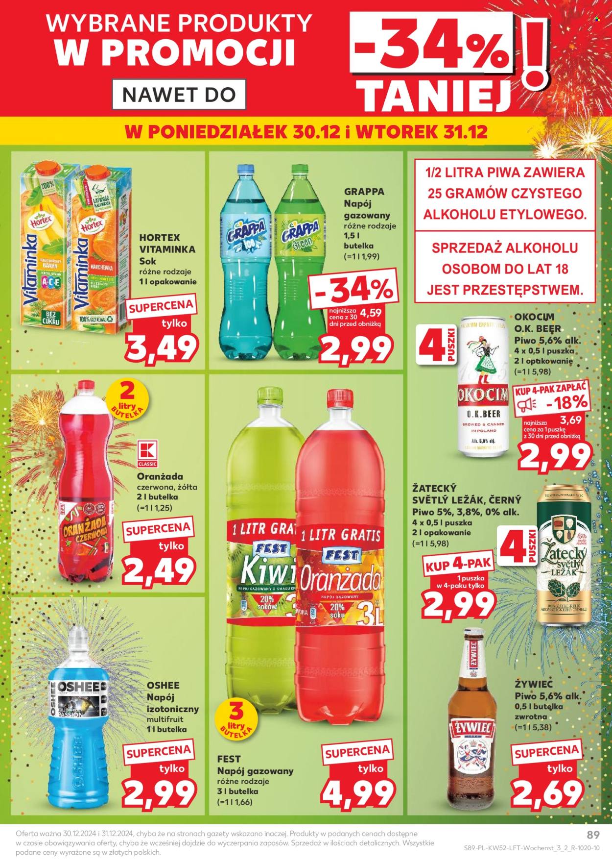 Leták Kaufland - 27.12.2024 - 31.12.2024. Strana 89