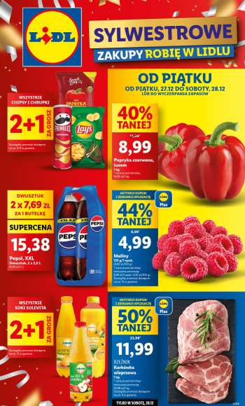 Gazetka Lidl - 27.12.2024 - 28.12.2024.