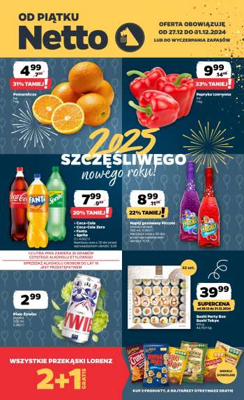 Gazetka Netto - 27.12.2024 - 31.12.2024.