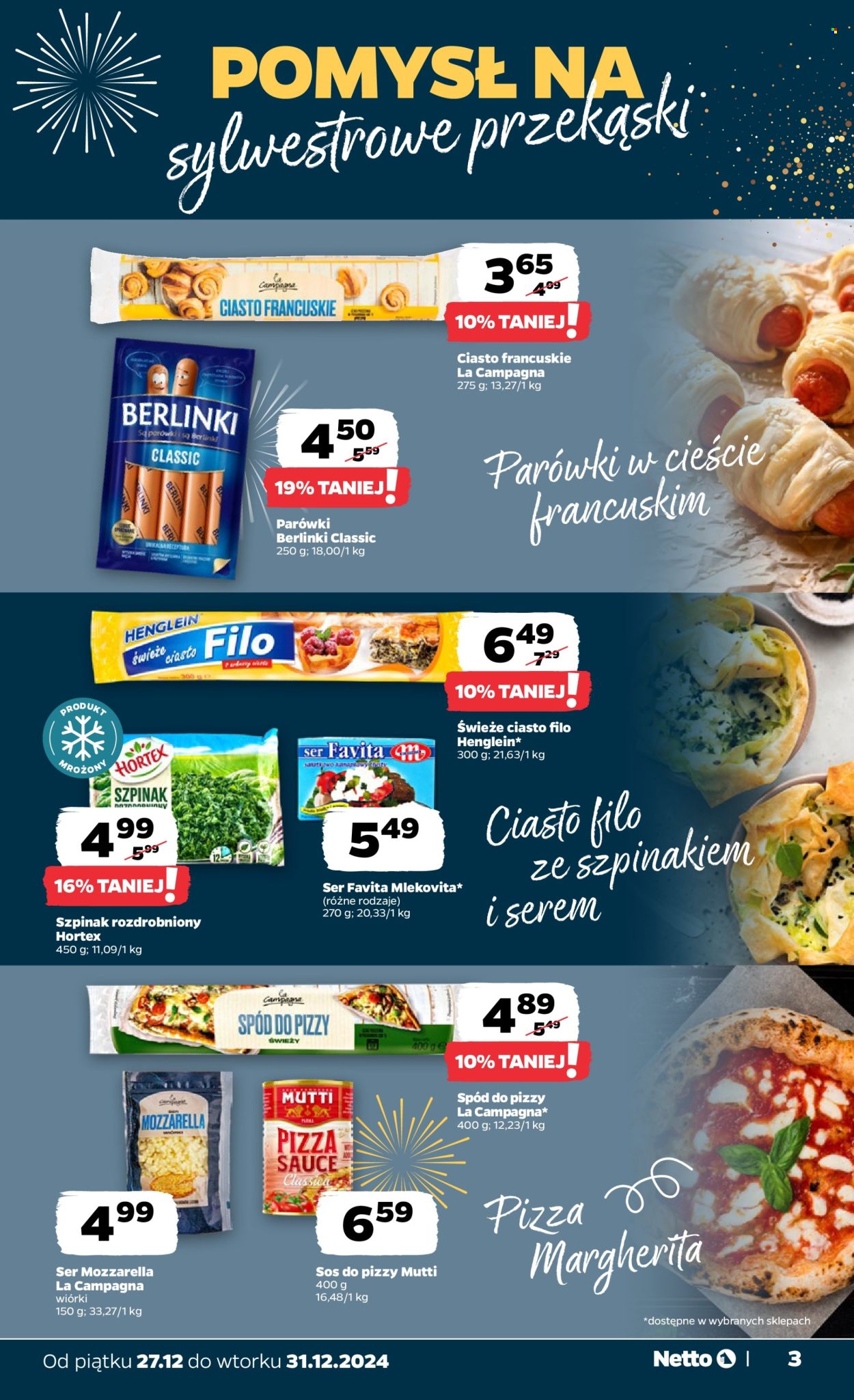 Leták Netto - 27.12.2024 - 31.12.2024. Strana 3