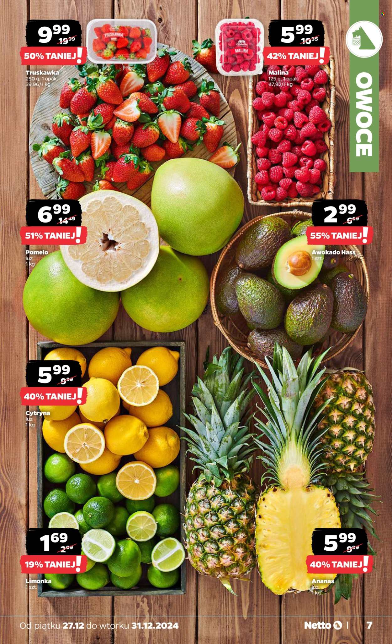Leták Netto - 27.12.2024 - 31.12.2024. Strana 7