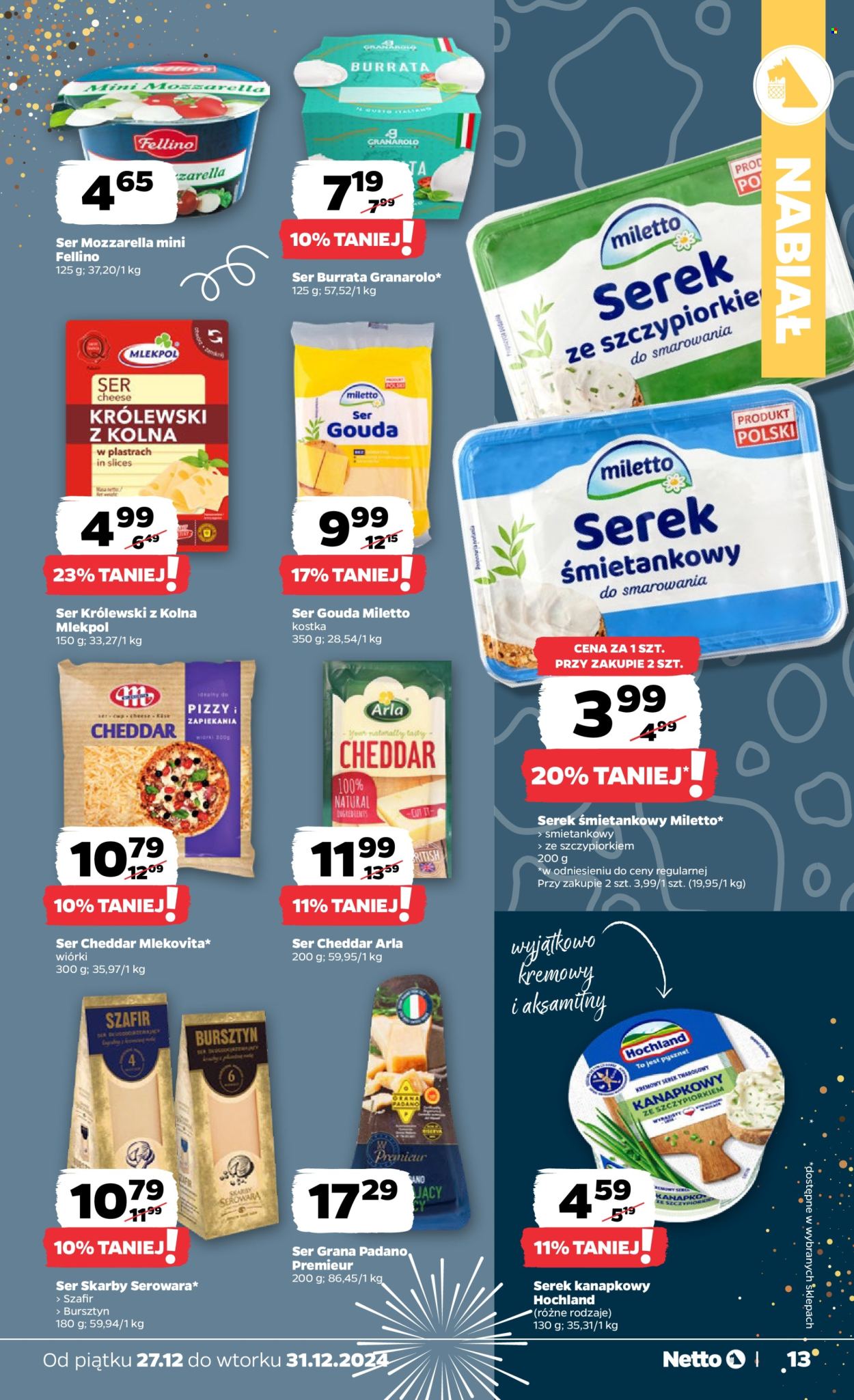 Leták Netto - 27.12.2024 - 31.12.2024. Strana 13