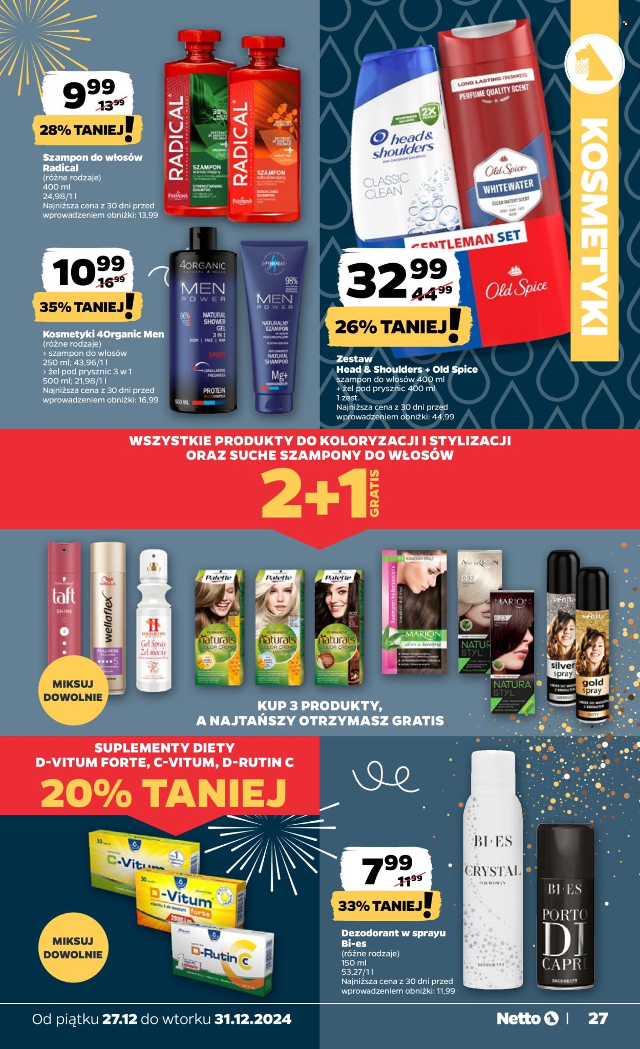 Leták Netto - 27.12.2024 - 31.12.2024. Strana 27