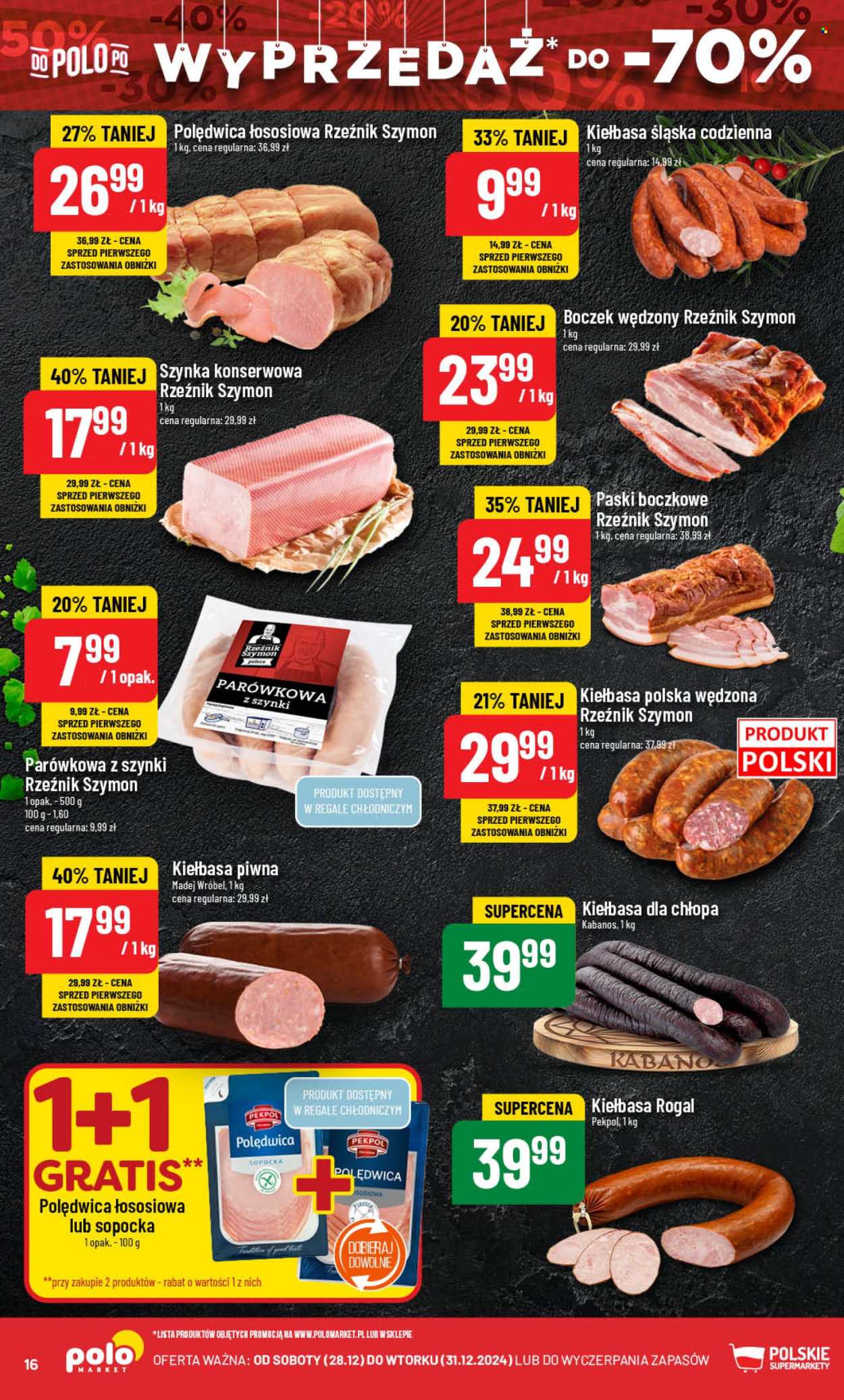 Gazetka Polomarket - 28.12.2024 - 31.12.2024. Strona 16