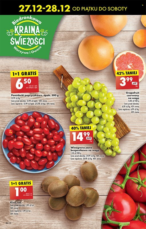 Gazetka Biedronka - 27.12.2024 - 31.12.2024. Strona 20