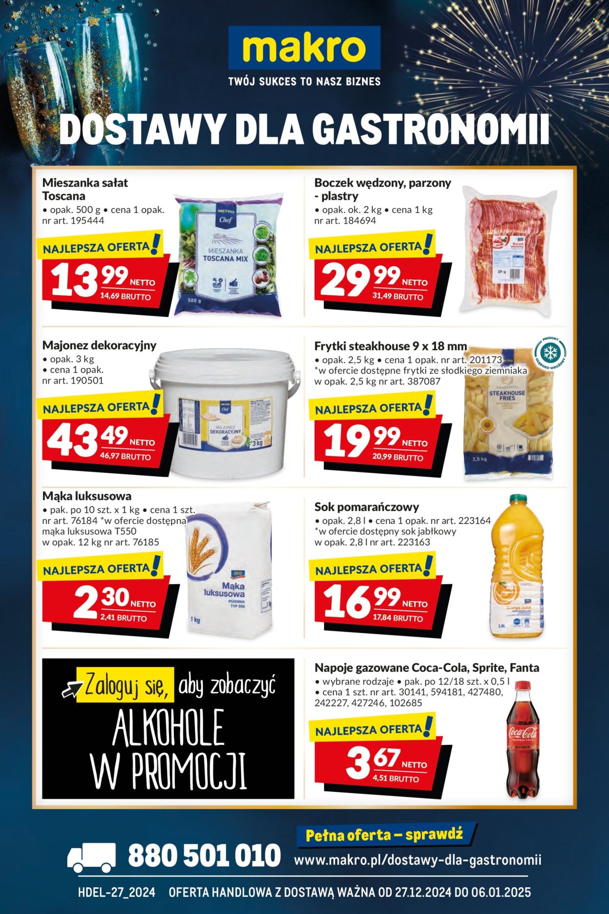 Gazetka Makro - 27.12.2024 - 6.01.2025. Strona 1
