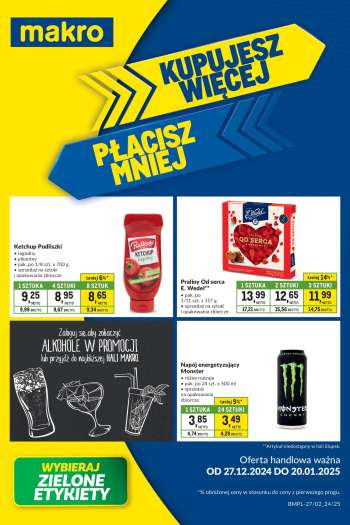 Gazetka Makro - 27.12.2024 - 20.01.2025.