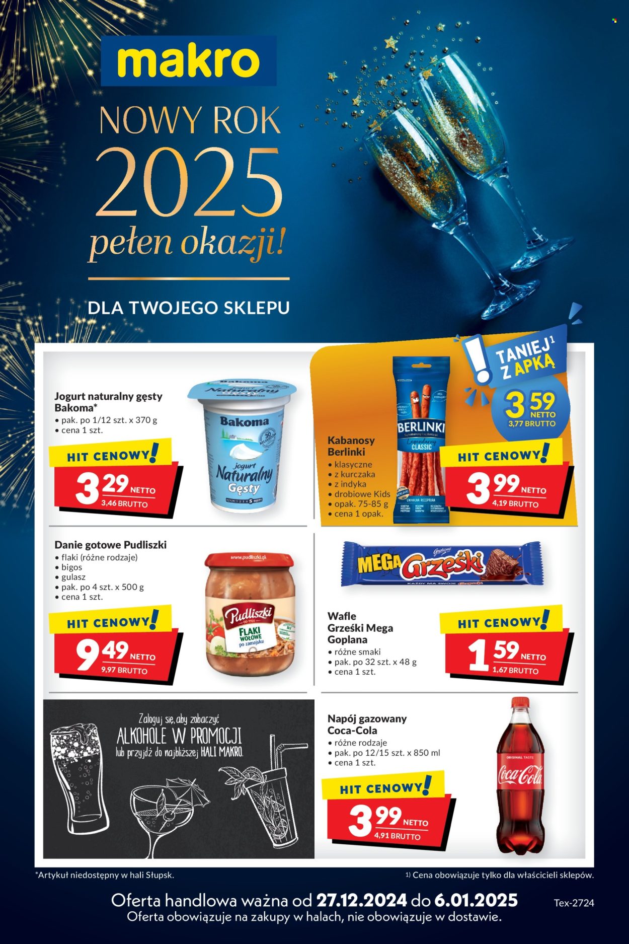 Gazetka Makro - 27.12.2024 - 6.01.2025. Strona 1