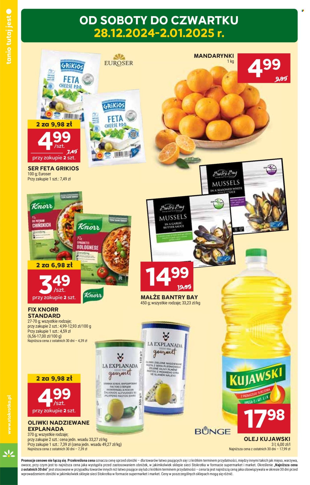 Leták Stokrotka Supermarket - 28.12.2024 - 2.1.2025. Strana 2