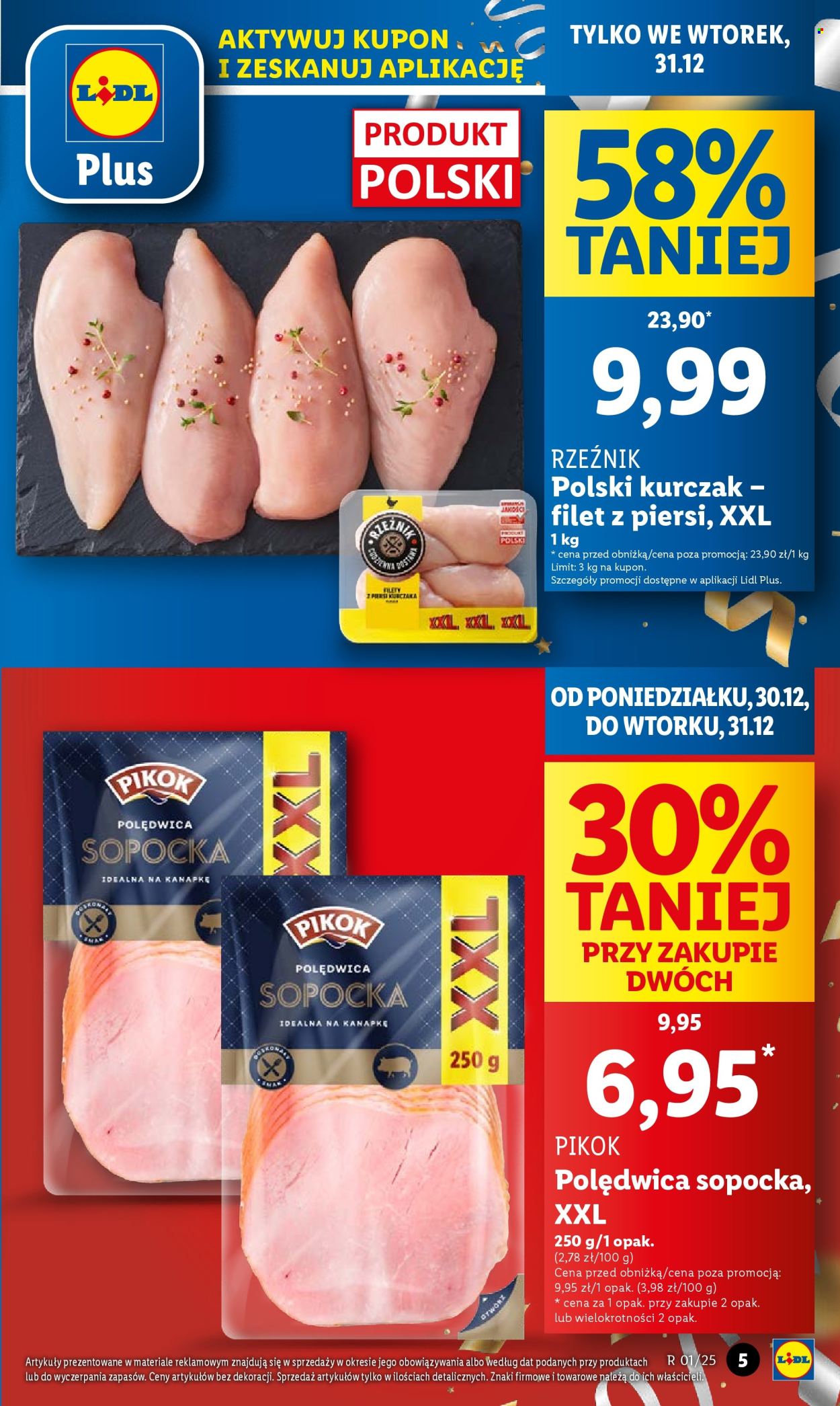 Leták Lidl - 30.12.2024 - 31.12.2024. Strana 5