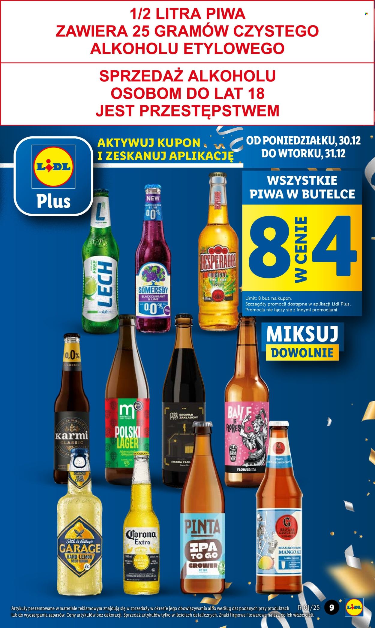 Leták Lidl - 30.12.2024 - 31.12.2024. Strana 9