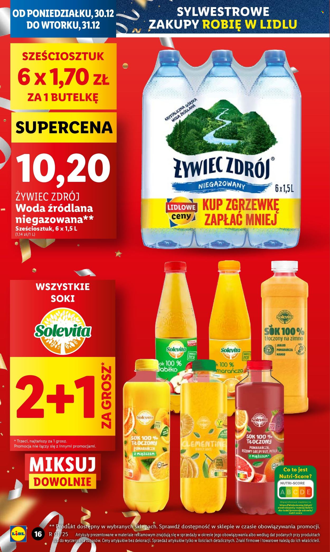 Leták Lidl - 30.12.2024 - 31.12.2024. Strana 14